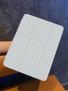 With A Creamy Translucent Base As The Foundation, Paired With Delicate White Polka Dots And Star Elements, This Tablet Case Exudes A Light And Soft Vibe-Delivering A Clean And Healing Visual Experience. Understated Yet Subtly Girly In Details, It's Perfect For Those Who Love Minimalist And Gentle Styles.