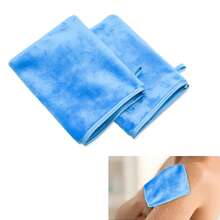 沐浴去角质手套，带挂环的身体去角质手套，用于沐浴、面部水疗、洗手、深层清洁去除死皮的磨砂去角质手套，男女通用