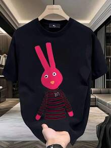 Camisetas para hombres 6FLI - Negro - Ver 9