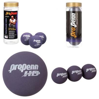 Pro High-Definition Official Racquetballs 3-Pack Tube