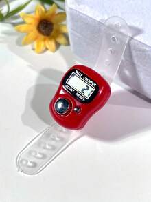 Mini Electronic Finger Counter/Ring-Shaped Manual Counter, Random Color Tasbih, Compact And Cute, Easy To Use And Operate, Suitable For Counting Prayers, Workouts, Business Activities, Customer Flow Statistics, Etc. - Multicolor - View 24