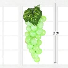4/1 عنب اصطناعي أحمر وأخضر وبنفسجي، مصنوع من مواد بلاستيكية، فاكهة واقعية، ديكور عنب اصطناعي، مناسب لحفلات الزفاف والمنزل والمطبخ، إكسسوارات التصوير الفوتوغرافي، هدايا، حفل التخرج، الديكور الخارجي، النباتات الاصطناعية، إكسسوارات التصوير الفوتوغرافي للفواكه - متعدد الألوان - مشاهدة 11