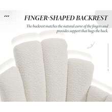 WAHSON OFFICE CHAIRS 2PCS Wahson Dining Chair, Velvet Dining Chair, Modern Living Room Chair With Armrest And Gold Leg, Kitchen Chair For Restaurant And Dining Room - White - View 5