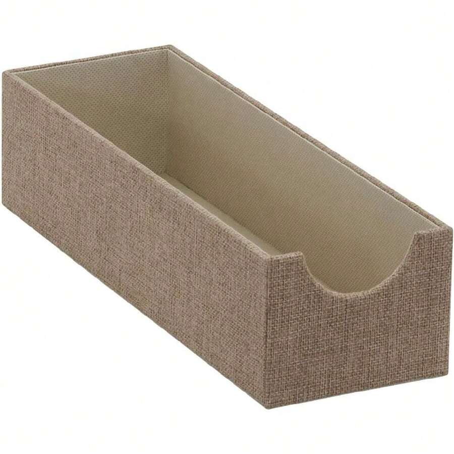 - Cajón Organizador Profundo para Almacenamiento, Deep 1 Section, Marrón, 1,38913663 - Azul Marino - Ver 1