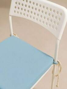 Soft, Fluffy Chair Cushion For Garden, Balcony, And Living Room – Single Bottom Piece In Der Turkei - Baby Blue - View 3