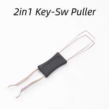 2-In-1 Mechanical Keyboard Keycap & Keyswitch Puller Tool - 2-in-1 Keycap Puller (Black) - View 8