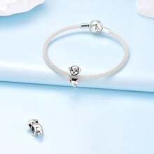 Cute Panda Animal 925 Sterling Silver Charms For Bracelets And Necklace Dangle Pendants Butterfly Elephant Dog Bead Jewelry Present For Women Family Friends - 小狗飾品 - 查看 4