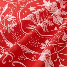 22\X22\ Flower Cotton Bandana Multi-Purpose Headbands - 紅花園 - 查看 5