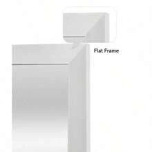 Mirror 13x49 Black Rectangle Large Wall Mirror For Bathroom Or Living Room - trắng - Xem 6