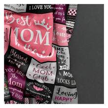 Gifts For Mom, Mom Birthday Gifts, Mom Gifts, Birthday Gift For Mom, Gifts For Moms From Daughter Son, Mama Mother Gifts, Best Mom Ever Gift, Valentines/Mothers Day To My Mom Blanket 60" X 50", Soft Flannel Blanket - Multiple Sizes, Cozy Must-Have - 彩色 - 查看 7