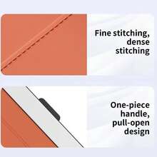 Car Seat Back Magnetic Waterproof Leather Trash Bag Organizer - Car Seat Back Magnetic Waterproof Leather Storage Bag - View 5