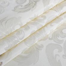 HXARTMIS 1pc White Embroidered Jacquard Round Tablecloth, European Style Polyester Round Dustproof Cover, Oil-Resistant, Stain-Resistant, Wear-Resistant And Scratch-Proof. - White - View 11