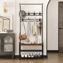 Coat Racks - Brown - View 3