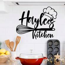 1/4pcs Creative Kitchen Quote Wall Art Welcome Sign Lettering Decal Waterproof PVC Mural For Family Cooking Area Fridge Tile Background Wall Ornament DIY Prop Baking Accessories - Multicolor - View 6