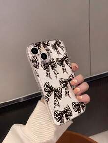 1个透明TPU硅胶手机壳，全摄像头保护，豹纹蝴蝶结设计，UV印刷，兼容 16/16 Pro/16 Plus/16 Pro Max/7/7P/8/8P/X/XR/XS Max/11/11 Pro/11 Pro Max/12/12 Pro/12 Mini/12 Pro Max/13/13 Pro/13 Pro Max/14/14 Pro/14 Plus/14 Pro Max/15/15 Pro/15 Plus/15 Pro Max - 無色 - 查看 2