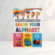 4pcs Children's Learning Books - Enlightenment - Knowledge Learning - Letters, Numbers, Shapes, Colors - Multicolor - View 18