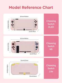 Ayotu 1pc Strawberry Pattern Protective Case, Fits Compatible With Switch/Switch OLED/Switch 2(2025) Dock, Holds 5 Game Cards, Protects Dock From Scratches And Dust - Multicolor - View 12