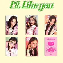 5张“我会喜欢你”韩流粉丝周边卡片，收藏卡，精美卡片，生日礼物，派对小礼品 - 彩色 - 查看 7