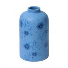 Mainstays By. Alejandra Tall. 6 Inch Blue Flower Decorative Ceramic Vase - 高個子+藍色 - 查看 8