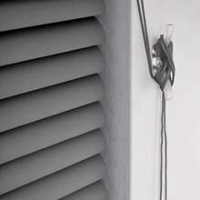 Royal Home Furnishing PVC Made To Measure Venetian Blinds - Easy Fit Trimmable For Home Office - Grey / Silver - View 5