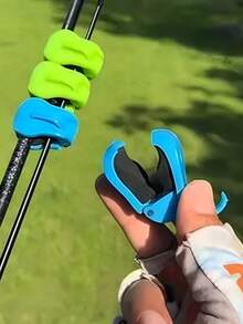 Bộ 2 kẹp cần câu đa năng - Giá đỡ, giữ cần câu không bị rối, kẹp cần câu bằng cao su đàn hồi cao với khả năng chống áp lực, phụ kiện thiết yếu cho người đam mê câu cá ngoài trời. - Nhiều màu - Xem 2