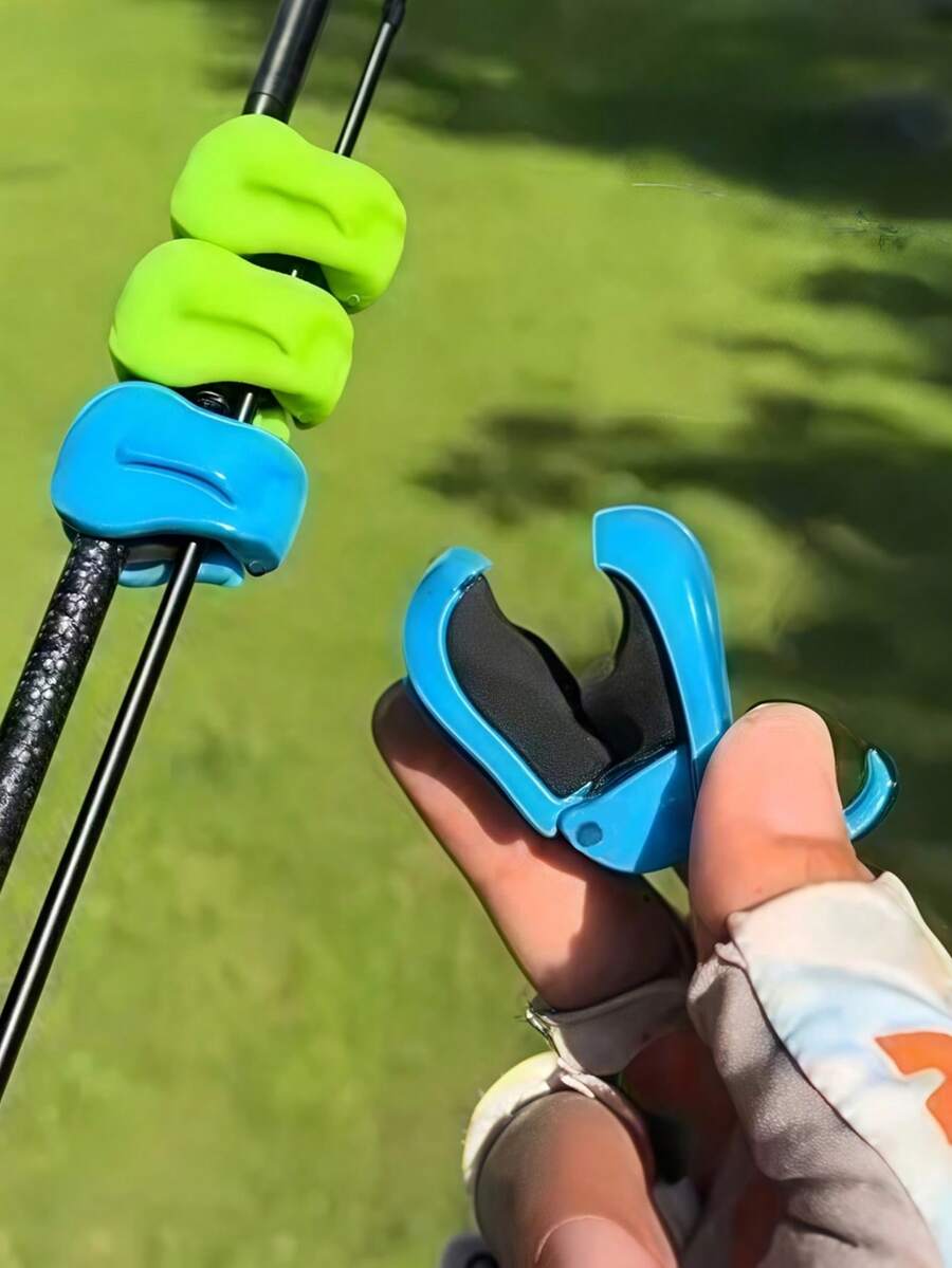 Bộ 2 kẹp cần câu đa năng - Giá đỡ, giữ cần câu không bị rối, kẹp cần câu bằng cao su đàn hồi cao với khả năng chống áp lực, phụ kiện thiết yếu cho người đam mê câu cá ngoài trời.