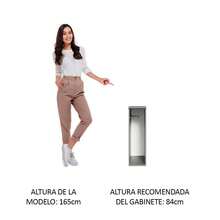 Gabinete Porta-toallas Cocinas Madesa Nice Con Tarja GG 1 - Gris - Ver 5