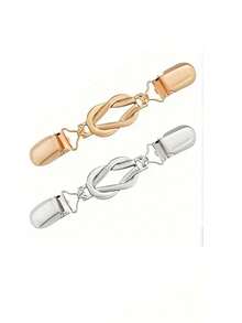 1 chiếc kẹp thắt lưng và áo sơ mi kiểu cổ điển, kẹp thắt lưng váy phong cách retro, phù hợp để siết chặt khăn choàng, áo khoác cardigan, áo len, quần áo và quần, ghim cài kim loại có thể điều chỉnh, áp dụng cho váy, áo sơ mi, khăn choàng và áo len - Chắc chắn, thiết kế chống trượt, sử dụng được quanh năm, hợp kim kẽm, phù hợp cho trang phục thường ngày | Thiết kế retro | Hợp kim kẽm, kẹp thắt lưng váy, kẹp thắt lưng áo len, kẹp thắt lưng váy - Nhiều màu - Xem 17