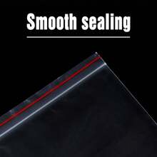 100 قطعة أكياس بلاستيكية قابلة لإعادة الإغلاق بأحجام من 4 سم إلى 30 سم، أكياس سحاب إعادة الاستخدام، سمك 0.062 مم/2.44 ميل، أكياس تعبئة مجوهرات شفافة، أكياس تعبئة هدايا أعياد الميلاد والذكرى السنوية، أكياس ملحقات أدوات متعددة الأغراض، أكياس تعبئة هدايا المناسبات، أكياس فراغية بلاستيكية، أكياس لاصقة شفافة، صناديق تخزين ملحقات الملابس، مناسبة للشحن والسفر والتخزين والتعبئة والهدايا وأعياد الميلاد والذكرى السنوية والزفاف - 100 قطعة - مشاهدة 7