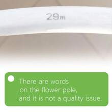 3米/9.84英尺PVC铝塑管可弯曲花杆底座，婚礼装饰派对道路花杆，生日派对背景支架 - 綠色 - 查看 4