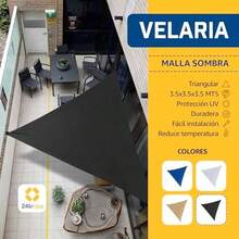 Umbrellas - 3.50 X 3.50 X 3.50 Mts+Black1 - View 3