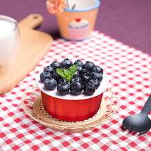10/50/100pcs Disposable Ramekins (5oz/150ml) Mini Aluminum Foil Baking Cups With Lids Creme Brulee Cupcake Liners, Desert Cheesecake Pans Flan Molds Tin Cups Containers For Party Favor Birthday - 多色 - 查看 5