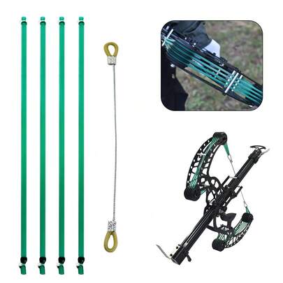 1개 야외 사냥 새총 고무 밴드 세트, 야외 경쟁 장비