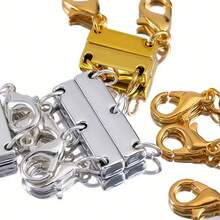 Dây chuyền nhiều lớp với khóa từ tính, dây chuyền vàng và bạc có ngăn cách để tạo nhiều lớp, nhiều lựa chọn khóa trang sức để tạo kiểu nhiều lớp. - Phụ kiện - Xem 3