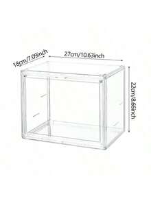 1pc Posable Doll Storage Box, Blind Box, Doll Sorting Box, Doll Acrylic Display Box, Transparent Storage Box, Assembled Toy Storage Display Box, Christmas, Valentine's Day And New Year Decorations - Multicolor - View 11