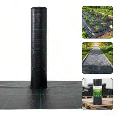 Tela tejida antihierba de alta resistencia y permeabilidad, adecuada para huertos, cubiertas de suelo