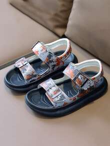 Children's Flat Sandals / Children's Fashion Lightweight Soft Comfortable Open-Toe Flat Sandals - Multicolor - View 2