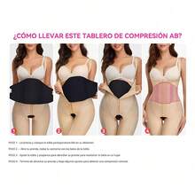TendenciaTabla Abdominal Postquirúrgica Tablilla Para Fajas Colombian Beige Talla ÚnicaCalidad premium - Beis - Ver 4