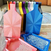 Hộp đựng bằng nhựa lớn có các ngăn hình ngôi nhà, thích hợp để đựng phụ kiện tranh đính đá 5D, dễ mang theo, dùng để lưu trữ tranh đính đá. - Nhiều màu - Xem 4