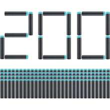 XShot Paquete de Recarga de Dardos - 200 Dardos,38953786 - D - Ver 2