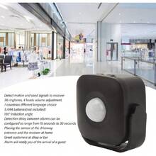 Timbre con Sensor de Movimiento, Timbre de Entrada de Negocios, Entrada de Bienvenida, Timbre con Sensor de Movimiento Infrarrojo, Alarma, Detector de Movimiento Interior,,38968153 - Multicolor - Ver 6