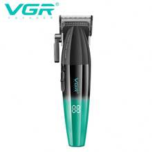 VGR 专业电动理发器 9000RPM 可调节金属理发器 数字显示 男士理发器 精准修剪 理发师理发器 V-003 - 彩色 - 查看 11