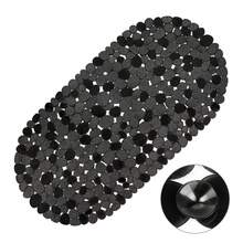 Bathtub Mats For Bathroom 27x14 Inch, Bath Mat For Tub Feels Great On Tired Feet, Friendly Machine Washable Shower Tub Mats With 167 Big Suction Cups, Shower Mat, Bath Tub Mat, Black - 彩色 - 查看 8