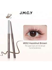 J.M.C.Y 防水持久不晕染棕色眼线笔，适合初学者 - 棕色 - 查看 2