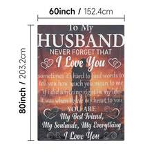 1PC Valentine's Day Warm Blanket, Lovers Snuggle In Love Style Ultra-Soft And Lightweight Flannel Valentine's Day Gift Throw Blanket, Suitable For Sofas, Beds, Cars, Offices, Camping Trips, And Home Decor, Suitable For All Seasons - Multicolor - View 12