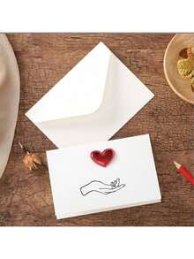 Thiệp chúc mừng Ngày Valentine kèm phong bì, Thiệp chúc mừng hình trái tim 3D, Thiệp cảm ơn và chúc phúc tự làm, Thiệp chúc mừng Ngày Lễ Tạ ơn, Thiệp chúc mừng Ngày Valentine, Thiệp chúc mừng sinh nhật, Thiệp chúc mừng kỷ niệm ngày cưới, Thiệp nhỏ cảm ơn làm thủ công, Lời chúc phúc và cảm ơn hình trái tim kèm phong bì. - Nhiều màu - Xem 5