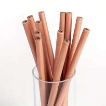 24支装7色木质彩色铅笔，3.3毫米笔芯，彩虹色，上色顺滑，材质优良，适合学生绘画、创意涂鸦、DIY手工、艺术创作。 - 原木七色同芯色鉛筆 - 查看 8