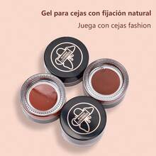 Long-Lasting Eyebrow Gel In Four Colors (40 G) And 6 Ml. Chocolate-Colored Eyebrow Gel To Set And Shape Eyebrows. - Red-brown - 查看 2