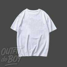 Set Of 5 Plain Basic Comfortable T-Shirts For Everyday Wear, Various Colors, Versatile, 100% Cotton 30.1 Streetwear!! Men's Basic Premium Casual Spring Summer - 黑色-白色-灰色-米色-海軍藍 - 查看 5