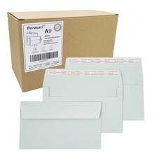 A9 Invitation Envelopes(200 PCS 5.75x8.75 In) - Windowless Design 120GSM White Paper Envelopes With Printabl Quick Se--Seal Envelopes For Invitations, Greeting Cards, Photos Invoices - 200 chiếc, kích thước 5.75x8.75 inch. - Xem 1